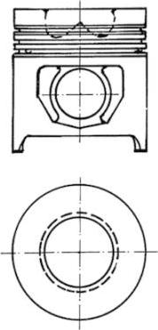 Wilmink Group WG1021928 - Ремонтный комплект, поршень / гильза цилиндра autodnr.net