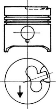 Wilmink Group WG1022813 - Ремонтний комплект, поршень / гільза циліндра autocars.com.ua