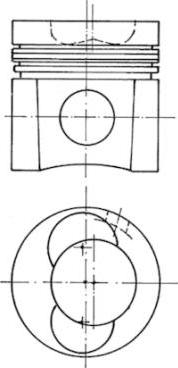 Wilmink Group WG1023106 - Ремонтный комплект, поршень / гильза цилиндра autodnr.net