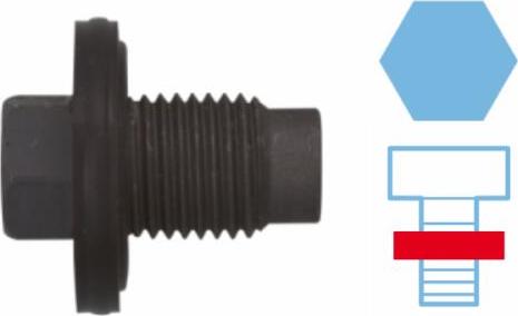 Wilmink Group WG1083883 - Резьбовая пробка, масляний піддон autocars.com.ua