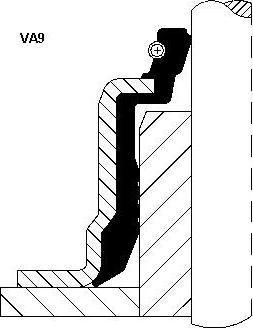 Wilmink Group WG1084261 - Кільце ущільнювача, шток клапана autocars.com.ua