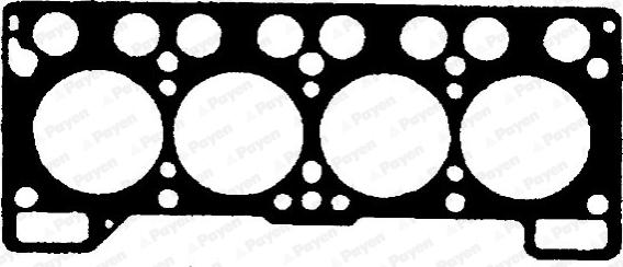 Wilmink Group WG1090234 - Прокладка, головка циліндра autocars.com.ua