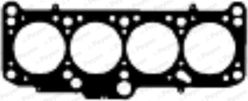 Wilmink Group WG1090253 - Прокладка, головка циліндра autocars.com.ua