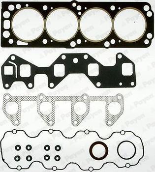 Wilmink Group WG1090418 - Комплект прокладок, головка циліндра autocars.com.ua