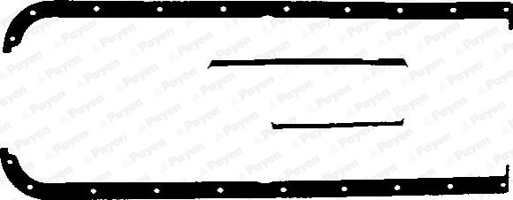 Wilmink Group WG1090628 - Комплект прокладок, масляний піддон autocars.com.ua