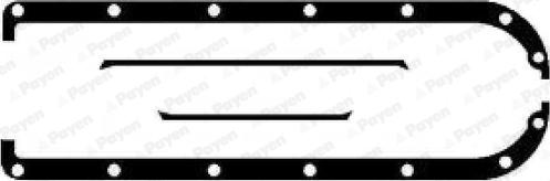 Wilmink Group WG1090629 - Комплект прокладок, масляний піддон autocars.com.ua