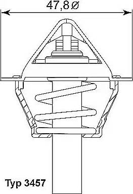 Wilmink Group WG1091602 - Термостат, охлаждающая жидкость autodnr.net