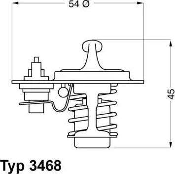 Wilmink Group WG1091606 - Термостат, охолоджуюча рідина autocars.com.ua