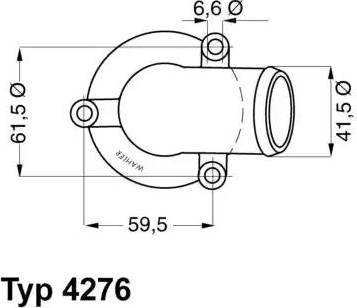 Wilmink Group WG1091724 - Термостат, охолоджуюча рідина autocars.com.ua