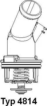 Wilmink Group WG1091764 - Термостат, охолоджуюча рідина autocars.com.ua
