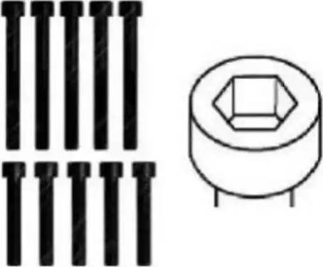 Wilmink Group WG1093243 - Комплект болтів головки циліндрів autocars.com.ua