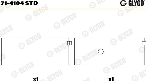 Wilmink Group WG1093765 - шатуни підшипник autocars.com.ua