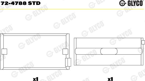 Wilmink Group WG1093799 - Підшипник коленвала autocars.com.ua