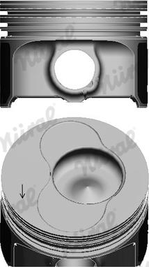 Wilmink Group WG1094078 - Поршень autocars.com.ua