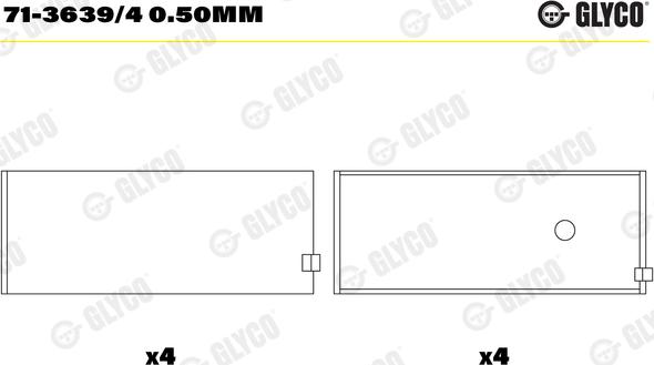 Wilmink Group WG1094389 - Комплект шатунних вкладишів autocars.com.ua