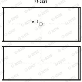 Wilmink Group WG1094437 - Комплект шатунних вкладишів autocars.com.ua