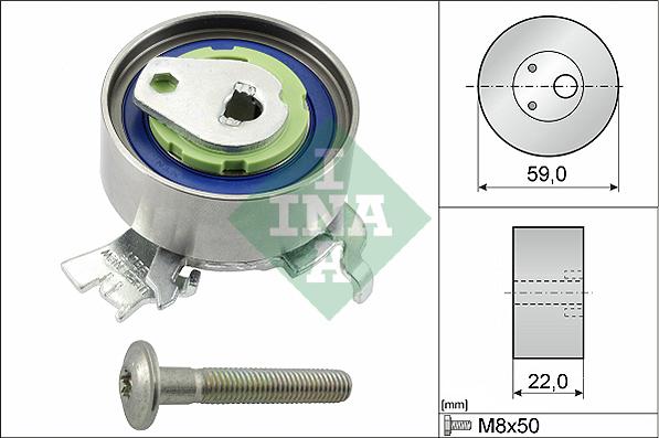 Wilmink Group WG1097458 - Натяжной ролик, ремень ГРМ autodnr.net