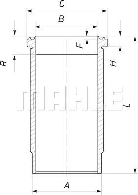 Wilmink Group WG1098271 - Гільза циліндра autocars.com.ua