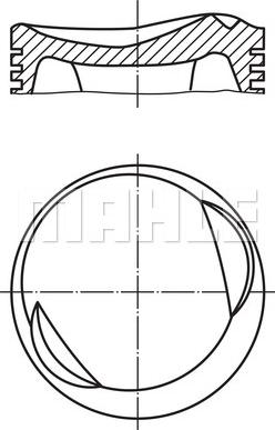 Wilmink Group WG1098325 - Поршень autocars.com.ua