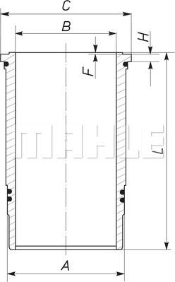 Wilmink Group WG1098420 - Гильза цилиндра autodnr.net