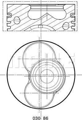 Wilmink Group WG1104427 - Поршень autocars.com.ua