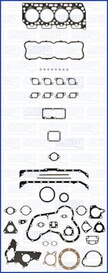 Wilmink Group WG1163791 - Комплект прокладок, двигун autocars.com.ua