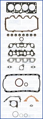 Wilmink Group WG1163990 - Комплект прокладок, двигун autocars.com.ua