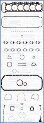 Wilmink Group WG1164131 - Комплект прокладок, двигун autocars.com.ua