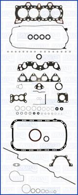 Wilmink Group WG1164456 - Комплект прокладок, двигун autocars.com.ua