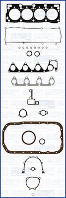 Wilmink Group WG1164892 - Комплект прокладок, двигун autocars.com.ua