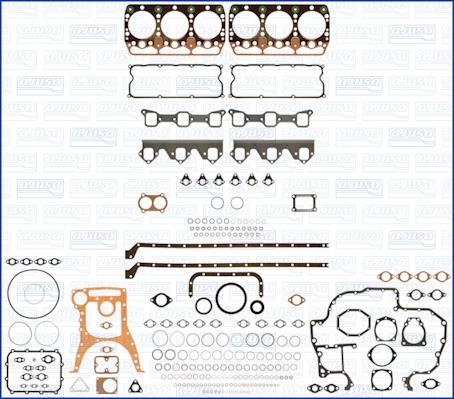 Wilmink Group WG1165081 - Комплект прокладок, двигун autocars.com.ua