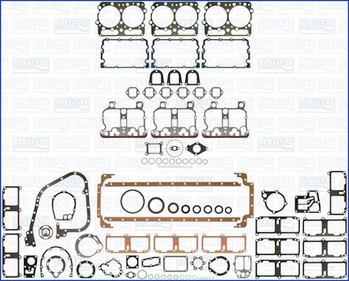 Wilmink Group WG1165208 - Комплект прокладок, двигун autocars.com.ua