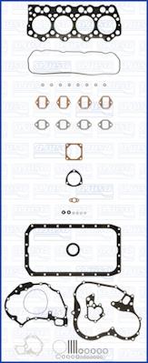 Wilmink Group WG1165228 - Комплект прокладок, двигун autocars.com.ua