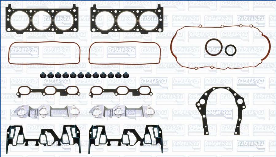 Wilmink Group WG1165329 - Комплект прокладок, двигун autocars.com.ua