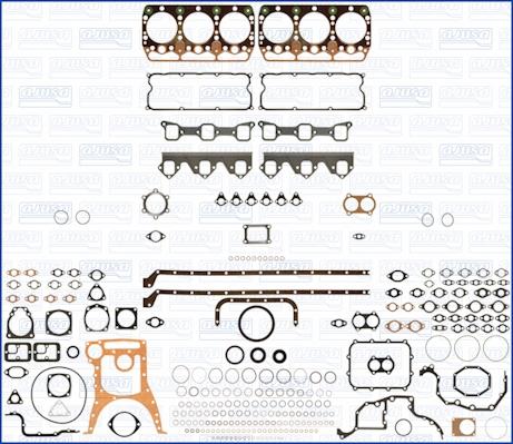 Wilmink Group WG1165374 - Комплект прокладок, двигун autocars.com.ua