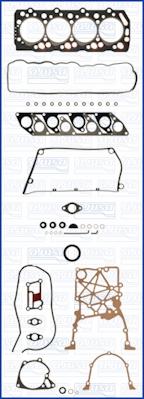 Wilmink Group WG1165445 - Комплект прокладок, двигун autocars.com.ua