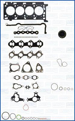 Wilmink Group WG1165722 - Комплект прокладок, двигун autocars.com.ua