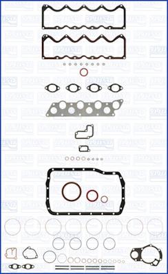 Wilmink Group WG1165815 - Комплект прокладок, двигун autocars.com.ua