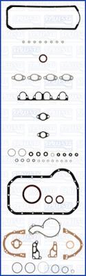 Wilmink Group WG1165850 - Комплект прокладок, двигун autocars.com.ua