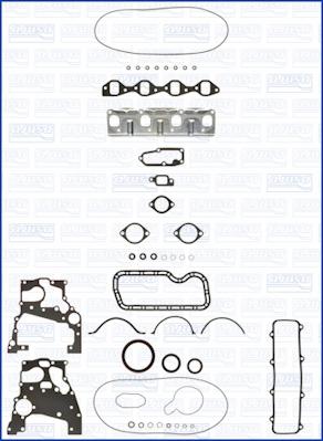 Wilmink Group WG1165868 - Комплект прокладок, двигун autocars.com.ua