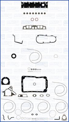 Wilmink Group WG1165882 - Комплект прокладок, двигун autocars.com.ua