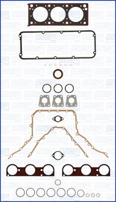 Wilmink Group WG1166238 - Комплект прокладок, головка циліндра autocars.com.ua