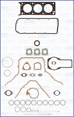 Wilmink Group WG1166345 - Комплект прокладок, головка циліндра autocars.com.ua