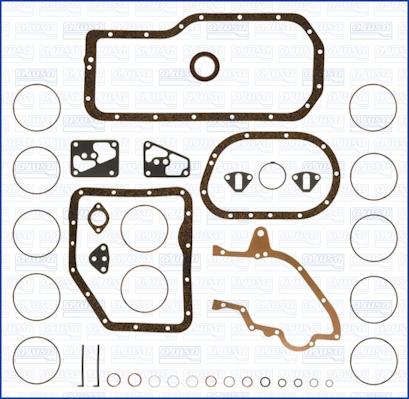 Wilmink Group WG1168265 - Комплект прокладок, блок-картер двигуна autocars.com.ua