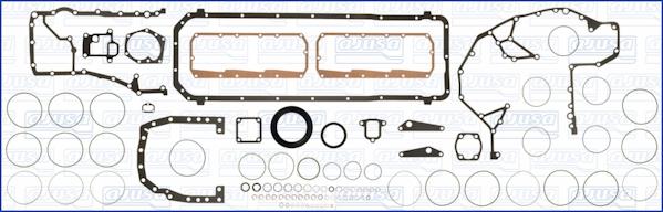 Wilmink Group WG1168916 - Комплект прокладок, блок-картер двигуна autocars.com.ua