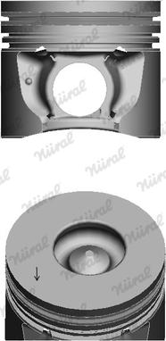 Wilmink Group WG1175103 - Поршень autocars.com.ua