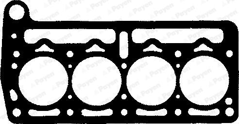 Wilmink Group WG1176686 - Прокладка, головка циліндра autocars.com.ua