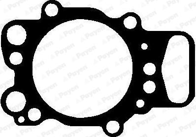 Wilmink Group WG1177985 - Прокладка, головка циліндра autocars.com.ua