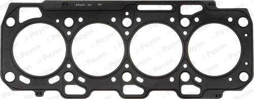 Wilmink Group WG1178000 - Прокладка, головка циліндра autocars.com.ua