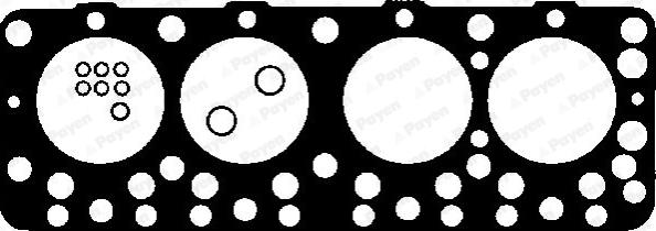 Wilmink Group WG1178356 - Прокладка, головка циліндра autocars.com.ua